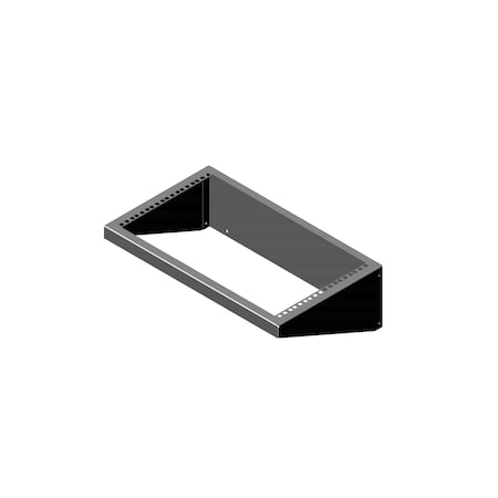 Chatsworth Products Cpi FLUSH-MOUNT WALL BRACKET, 19"W X 6RMU, ALUM, 150LB CAP 11754-719